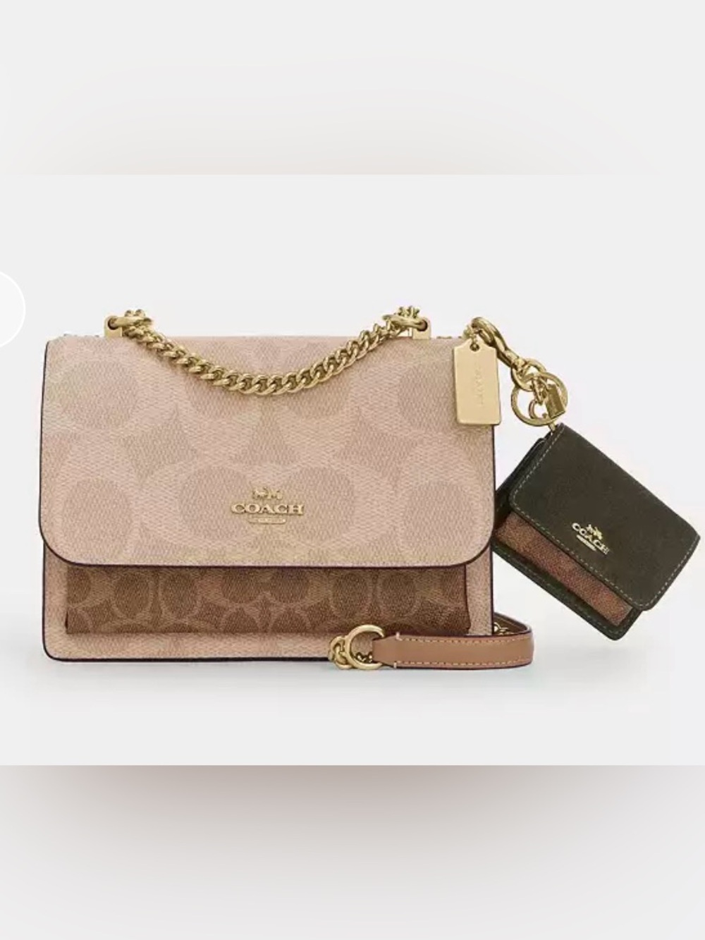 Coach Klare Bag Charm
With Signature Canvas - Picture 2 of 8